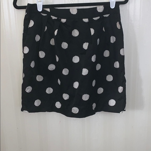Loft polka dot skirt 4P‎